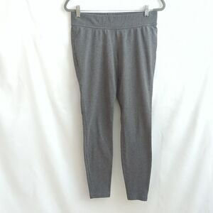 Lands' End  Medium Gray Mid-rise Tapered Leg Starfish Leggings Size S (6-8)